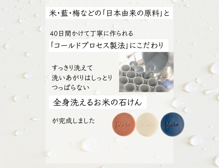 お米の石けんRailoo-ライルー
